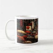Harde regen in Chinatown - Design 2 Koffiemok (Links)