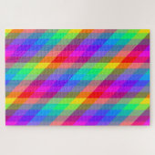 Harde regenboogkleurenpols legpuzzel (Horizontaal)