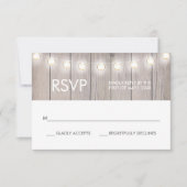 Harde Rustige RSVP-kaart RSVP Kaartje (Voorkant)