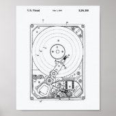 Harde schijf 1994 - Whitepaper over patenten Poster (Voorkant)