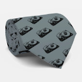 Harde schijf - Computer Geek Hacker Old School Stropdas (Opgerold)