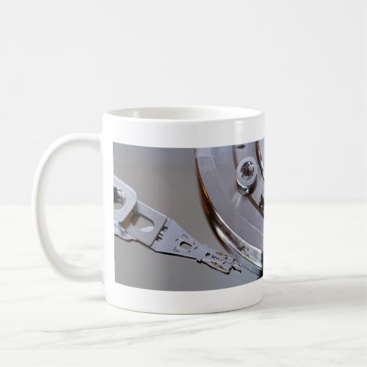 Harde schijf koffiemok (Links)