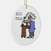 Harde schijf maakt een back-up keramisch ornament (Rechts)