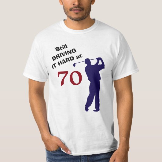Harde schijf met 70 Golf T-shirt (Voorkant)