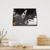 Harde schijf poster (Keuken)