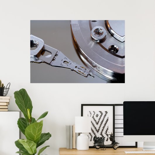 Harde schijf poster (Thuiskantoor)