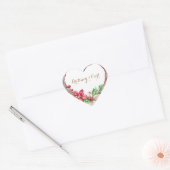 Harde Stickers, glanzend, klein, 1½ inch (vel van  Hart Sticker (Envelop)