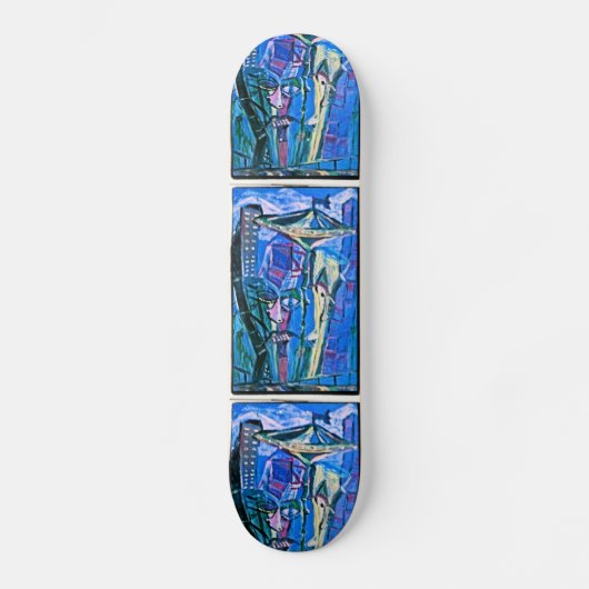 HARDE STRATEN SKATEBOARD (Voorkant)