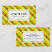 Harde strepen | Schadelijk Visitekaartje (Voorkant / Achterkant)