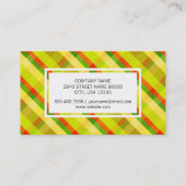 Harde strepen | Schadelijk Visitekaartje (Achterkant)