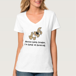 Harde T-shirt voor de hoorzitting