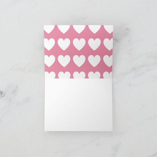 Harde tiara Crown Persoonlijke gevouwen notitiekaa Bedankkaart (Binnen)