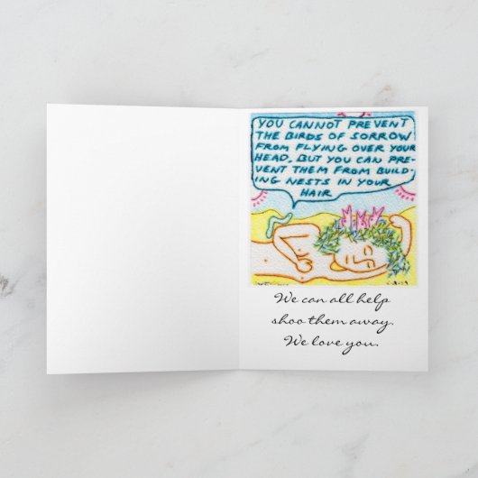 Harde tijd kaart (Binnen)