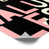 Harde tijden leren ons waardevolle lessen poster (Hoek)