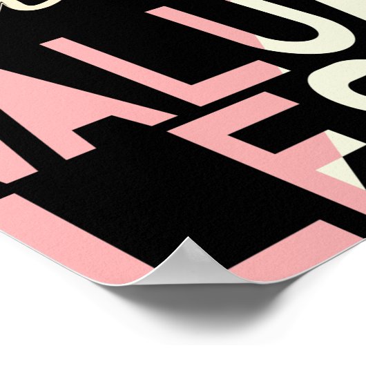 Harde tijden leren ons waardevolle lessen poster (Hoek)