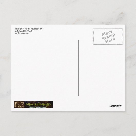 "Harde tijden voor het Briefkaart Aquanaut"