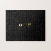 Harde tot donkere kast vaste zwarte puzzel legpuzzel (Horizontaal)