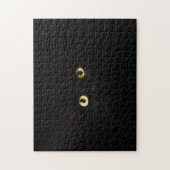 Harde tot donkere kast vaste zwarte puzzel legpuzzel (Verticaal)