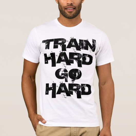 Harde trein t-shirt (Voorkant)