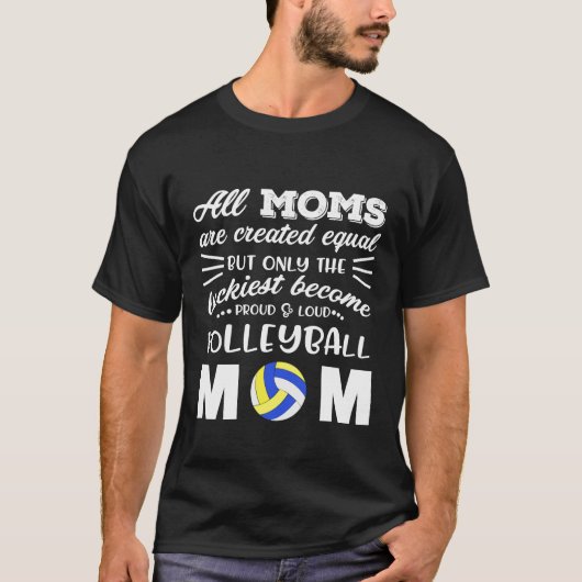 Harde & Trotse Volleybal Mom Shirt (Voorkant)
