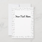 Harde vorm Faux papier snijdt uit Bedankkaart (Voorkant)