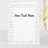 Harde vorm Faux papier snijdt uit Kaart (Gele Bloem)