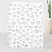 Harde vorm Faux papier snijdt uit Kaart (Achterkant)