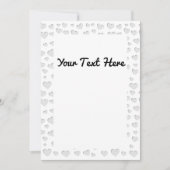 Harde vorm Faux papier snijdt uit Kaart (Voorkant)