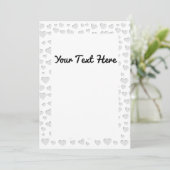 Harde vorm Faux papier snijdt uit Kaart (Staand voorkant)