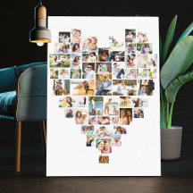 Harde vorm Foto Collage 51 Afbeeldingen Wit