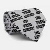 Harde werkaudioloog stropdas (Opgerold)