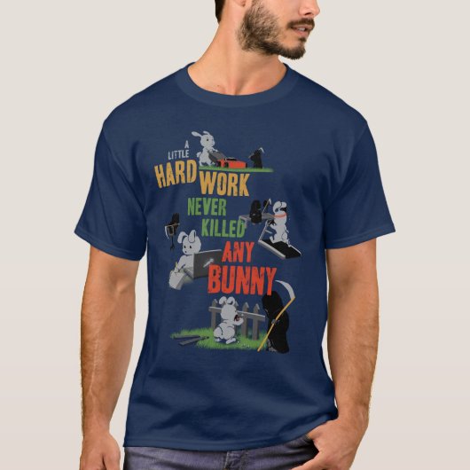 Harde werkbundel t-shirt (Voorkant)