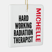 Harde-werkende stralingstherapie op maat keramisch ornament (Rechts)