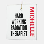 Harde-werkende stralingstherapie op maat keramisch ornament (Links)