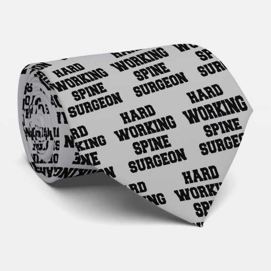 Harde werkringchirurg stropdas (Opgerold)