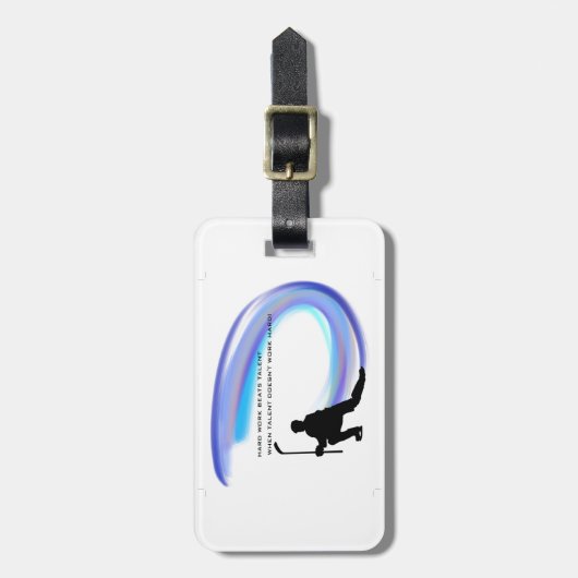 HARDE WERKZAAMHEDEN BAGAGELABEL (Voorkant verticaal)