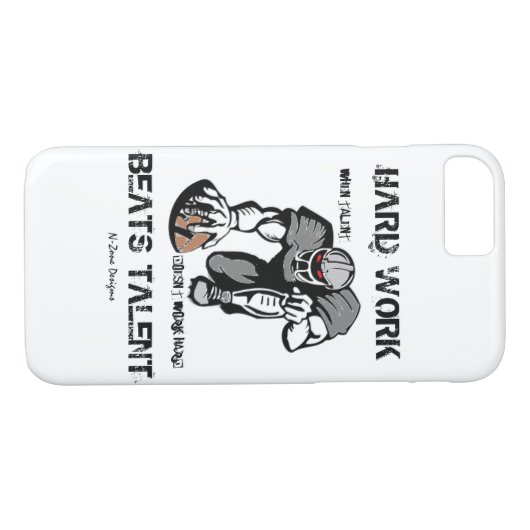 HARDE WERKZAAMHEDEN Case-Mate iPhone CASE (Achterkant (Horizontaal))