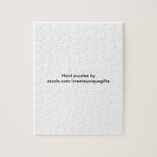 Harde witte en zwarte puzzel. legpuzzel (Verticaal)