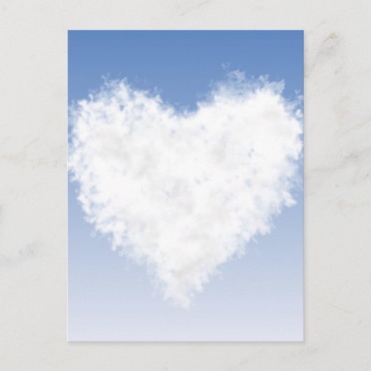 Harde wolken briefkaart (Voorkant)