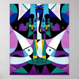 Harde woorden acteren - Ken Gage Art Poster