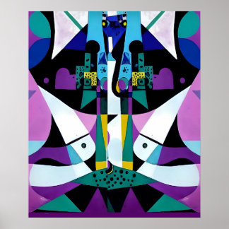 Harde woorden acteren - Ken Gage Art Poster