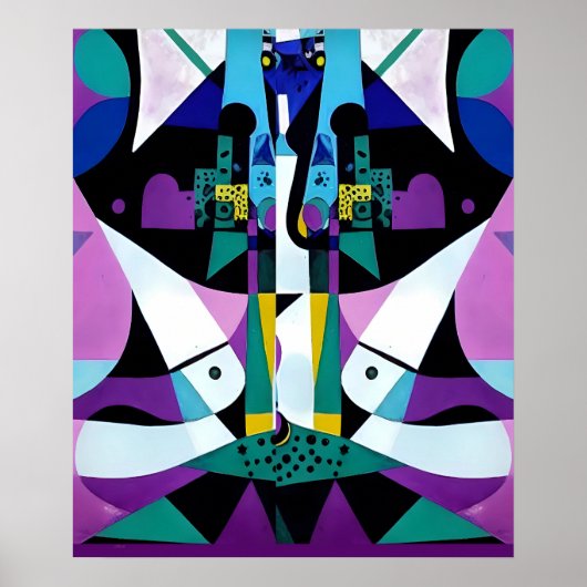 Harde woorden acteren - Ken Gage Art Poster (Voorkant)