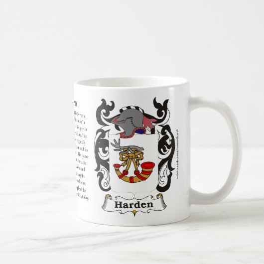 Harden Family Coat of Arms Mok (Rechts)
