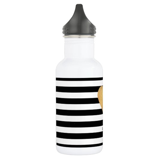 Harder goud met strips waterfles  (Links)