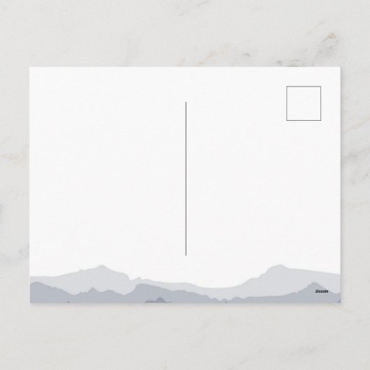 Harder Kulm uitzicht Zwitserland Feestdagenkaart (Achterkant)