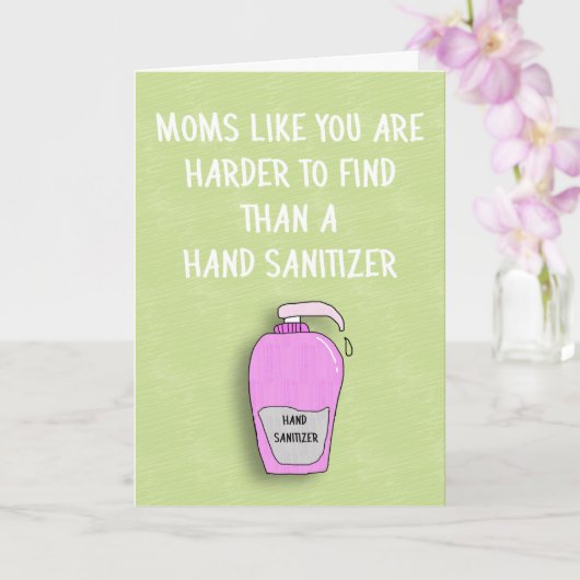Harder om Than Hand Sanitizer Mam te vinden, Humou Kaart (Orchidee)