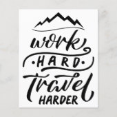 Harder reizen werken (Voorkant)