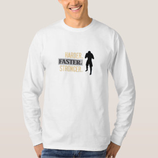 Harder, sneller en krachtiger oplaadontwerp t-shirt