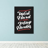 Harder spel werken canvas afdruk (Insitu (Houten vloer))