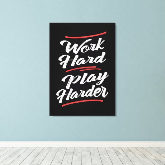 Harder spel werken canvas afdruk (Insitu (Houten vloer))